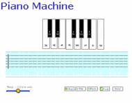 Machine online Piano screenshot